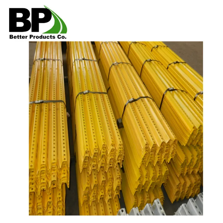 Perforated U Channel Steel Sign Posts and Anchors