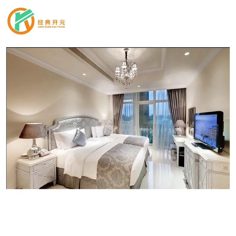 IDM-145 Sales Austere European Style Bedroom Hotel Furniture Dubai Used 5 star hotel room furniture