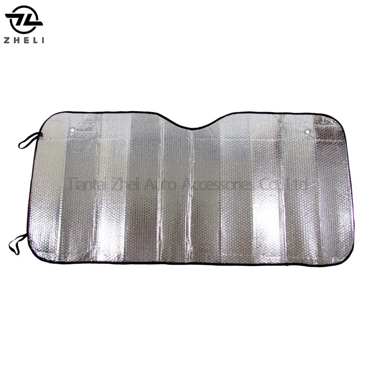 Hot selling Big Eyes PE bubble material with aluminium foil car sun shade