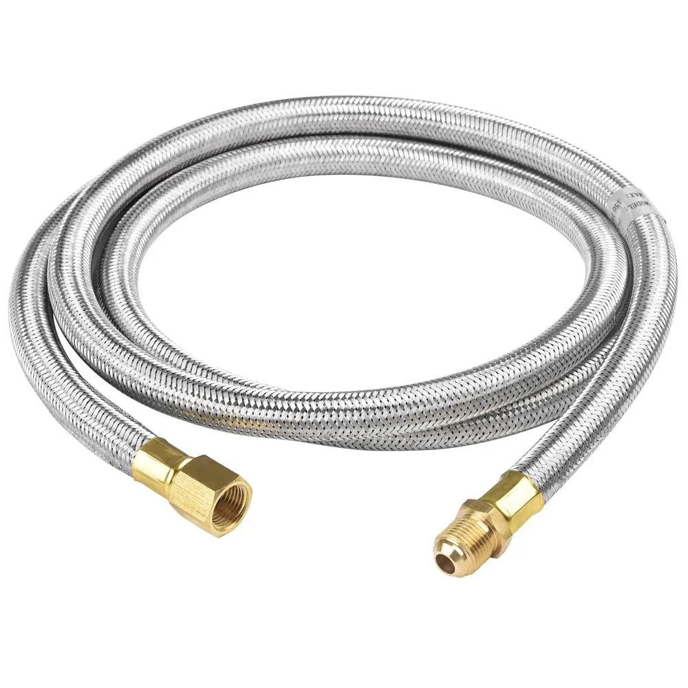 12 feet connects appliance to refillable propane cylinder adapter hose