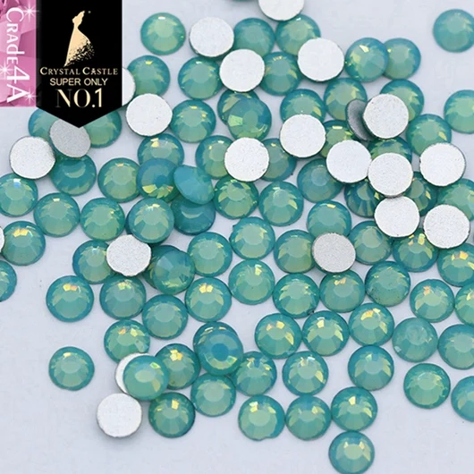 
4A Crafts Rhinestones Opal Color Non Hot fix Crystal Stones Nail Strass Flatback Rhinestones For Nail 