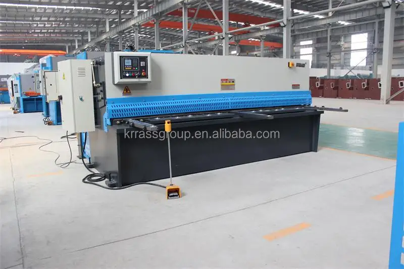 QC12K 1-16mm x 2500-4000mm shear guillotine for steel sheet material metal cutting processing