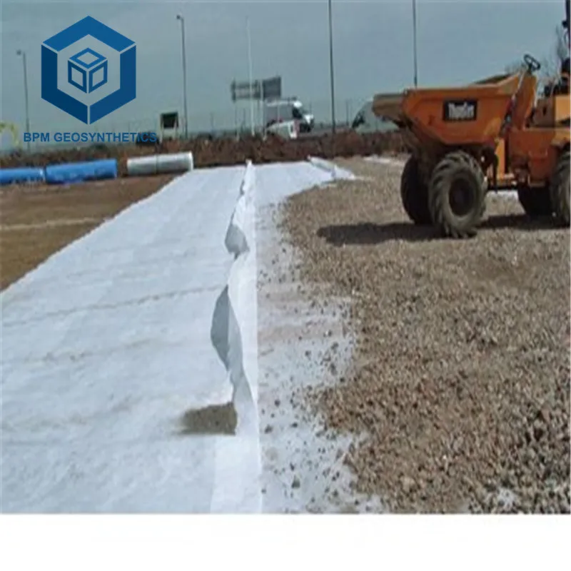 Polyester Spunbonded Continuous Filament Nonwoven Geotextile Filter Fabric