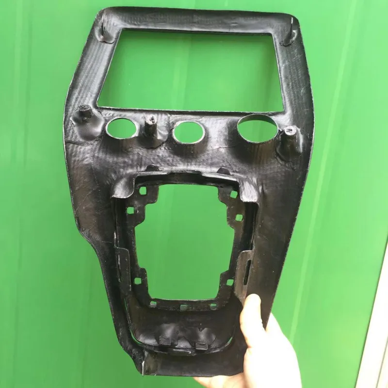 For Silvia S15 RHD Radio & Gear Surround Console Replacement carbon fiber