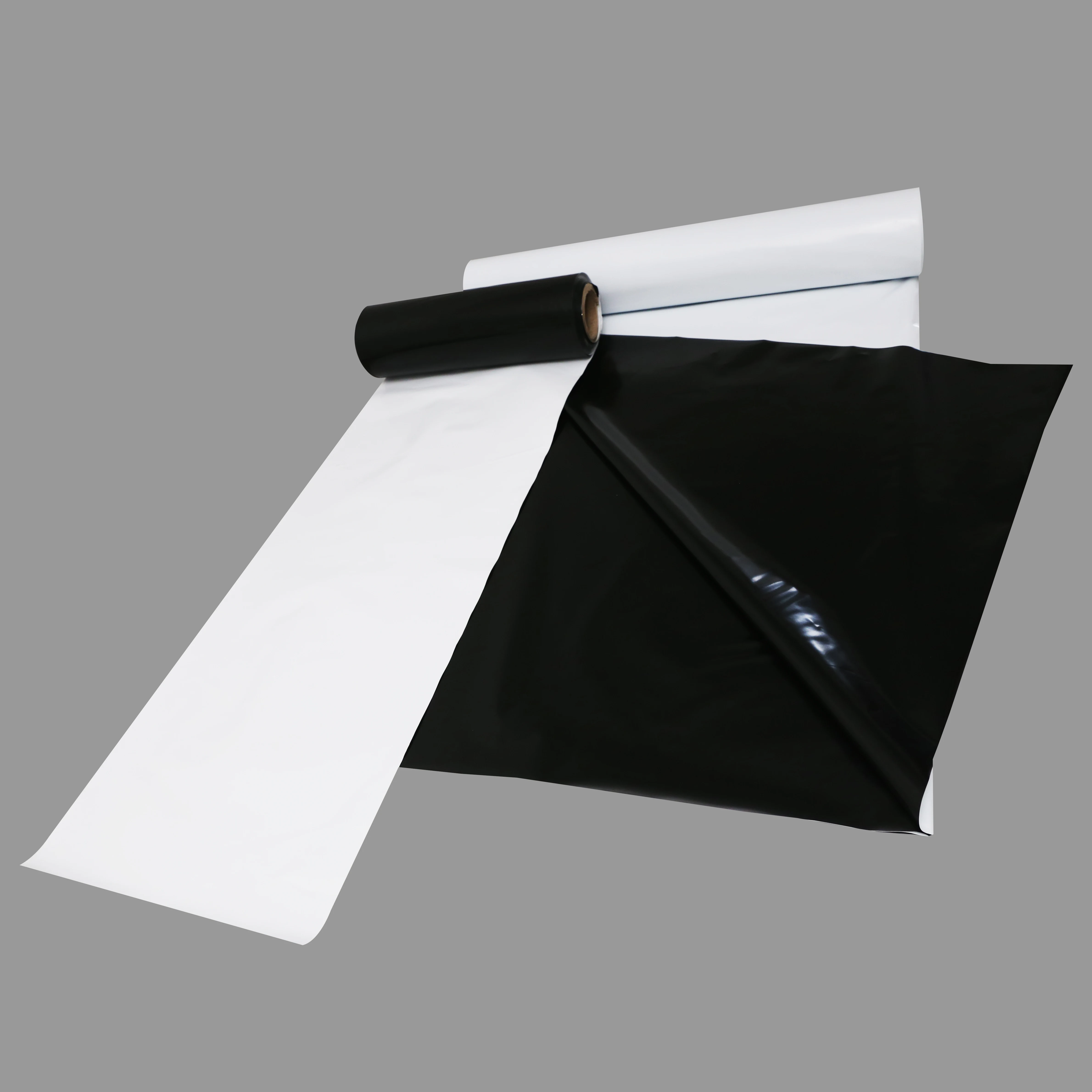 
Reflective White on Black Poly Plastic Ground Cover Films for Hydroponic Greenhouse 