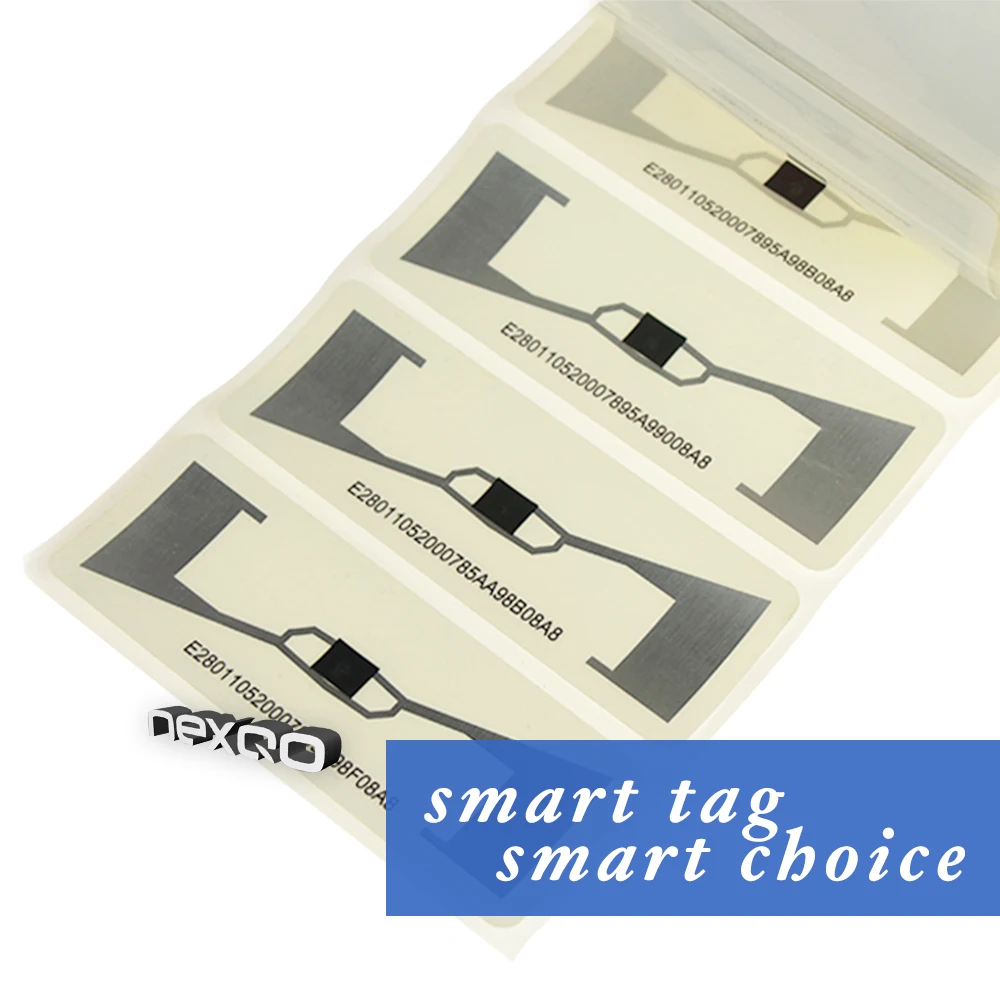 860-960MHz Alien H3 RFID UHF Inlay blank paper label