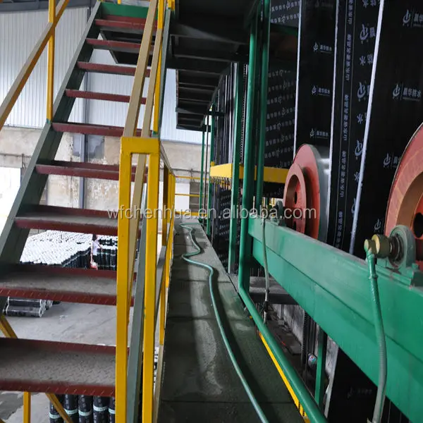 small automatic construction building material SBS waterproof membrane bitumen roll plant