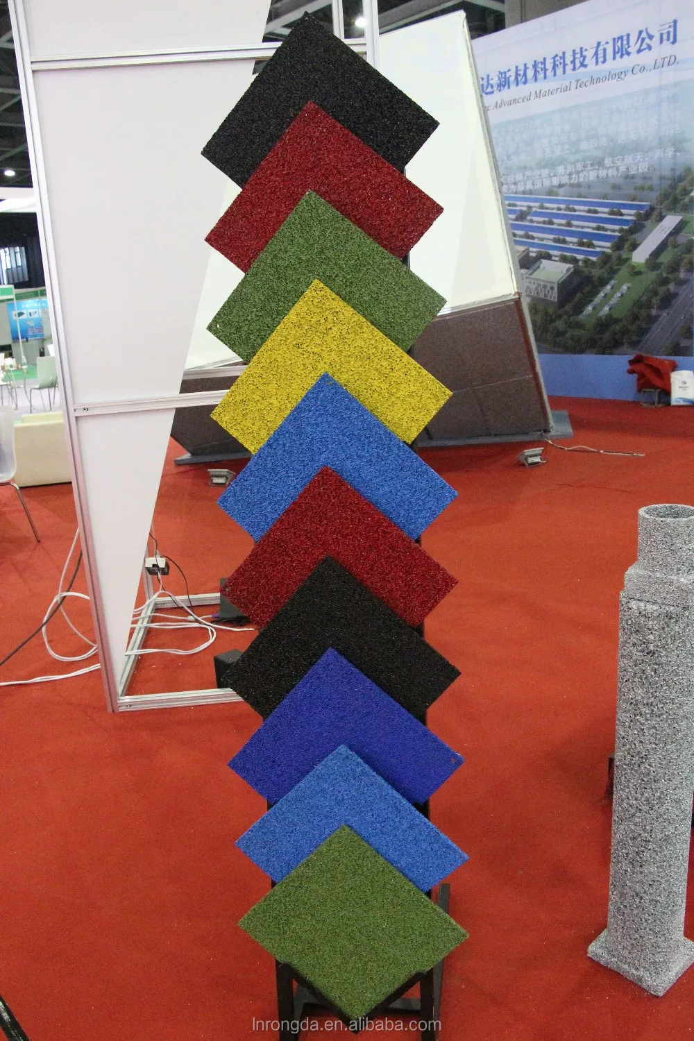 
Decoration wall material for sound insulation panel 