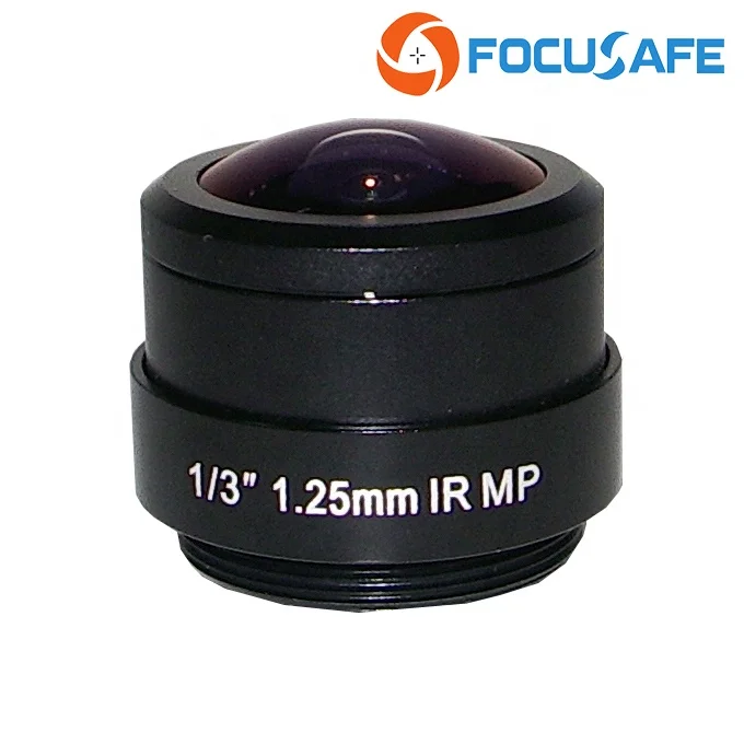 Объектив «рыбий глаз» с креплением CS 1/3 дюйма 1,25 мм для IP-камеры с углом обзора 360 градусов