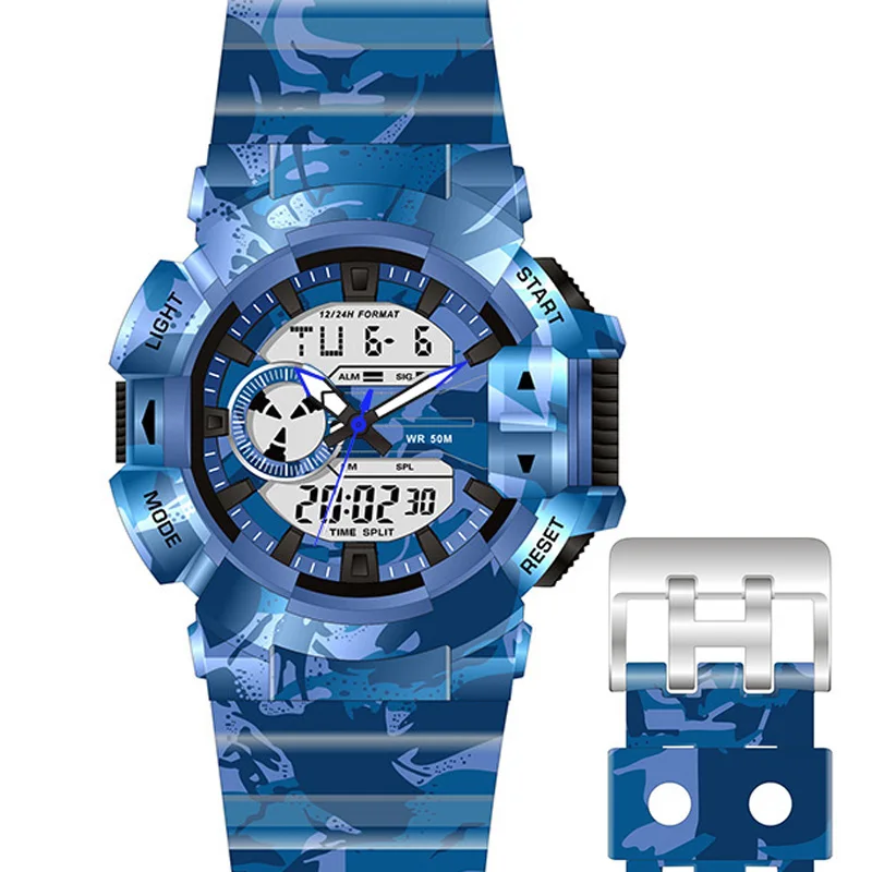 army watch outdoor sport camping watch Analog-digital watch