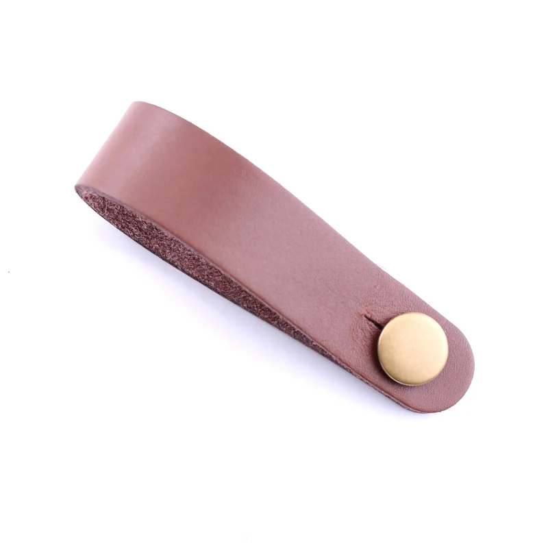 Wholesale custom fashionable Acoustic Guitar Leather Strap Button headstock