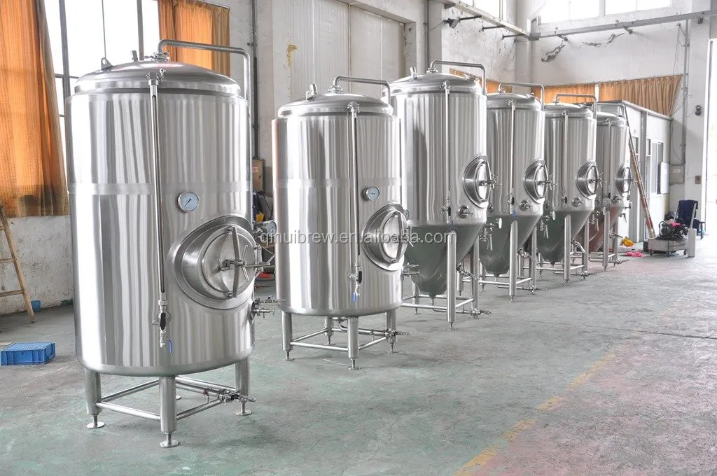 
700l horizontal bright beer tank used brewery system 