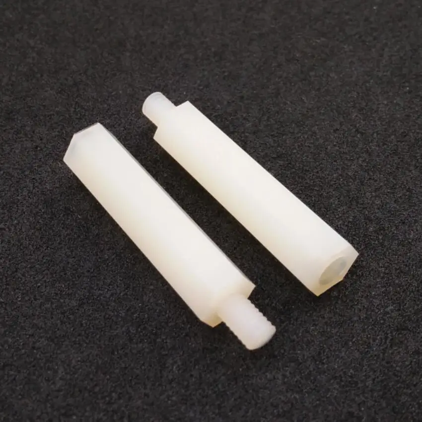 
Plastic Hex Spacers with Male Female M3 Threads for Power Circuit Board 