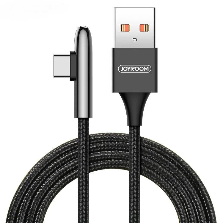 Joyroom новый продукт идея 2019 1,2 м 3A 90 градусов usb кабель usb type c usb зарядный кабель ткань