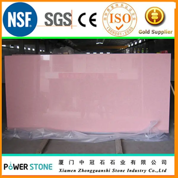 Кристалл розовый кварц камень для кухни покрытие