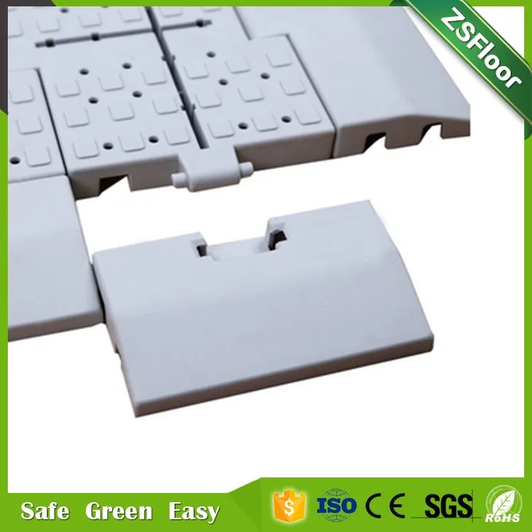 Plastic sports floor cover for tents and party, grass protection mat outdoor