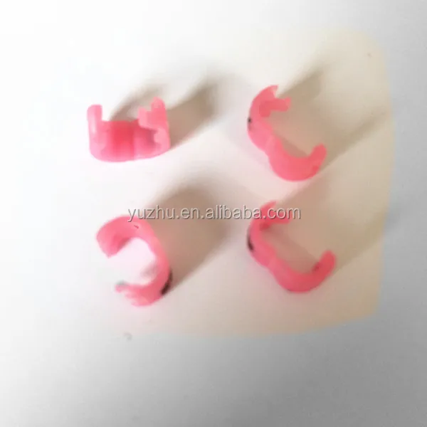 Manufacture 3mm Bird Canary Ring Budgie Rings Plastic O clips rings supply