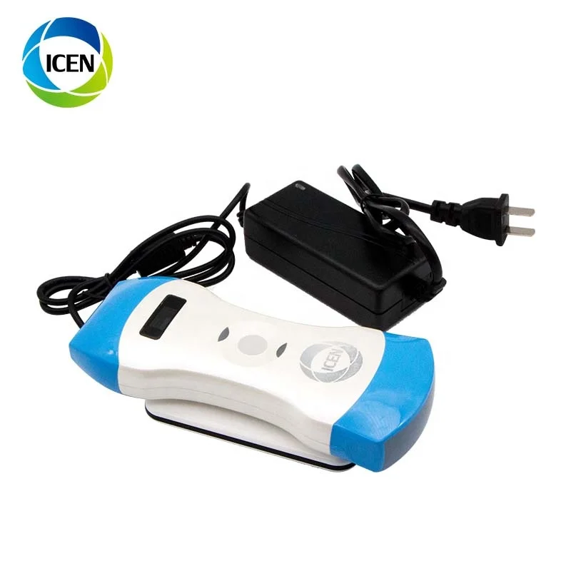 IN-A5D 128 elements wireless ultrasound linear probe 75mhz double head probe type mini ultrasounder animal ultrasound transducer