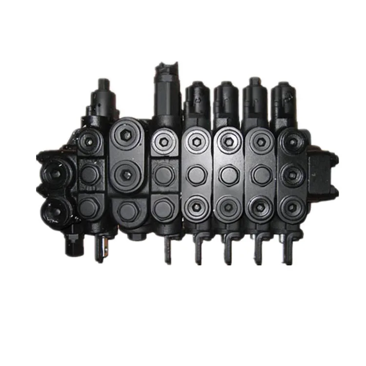 
Spare Parts Hydraulic Main Control Valve PC130-8 excavator control valve 723-56-12703 723-56-12702 