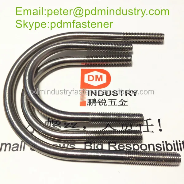 Stainless Steel 316 M14 U bolt