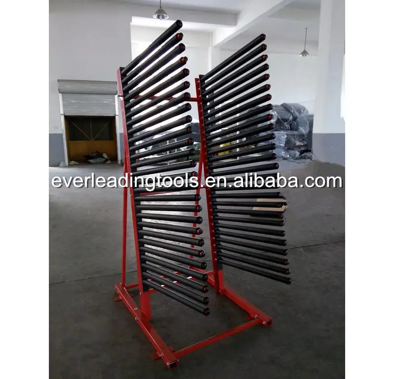 heavy duty floor standing windscreen racks windshield storage