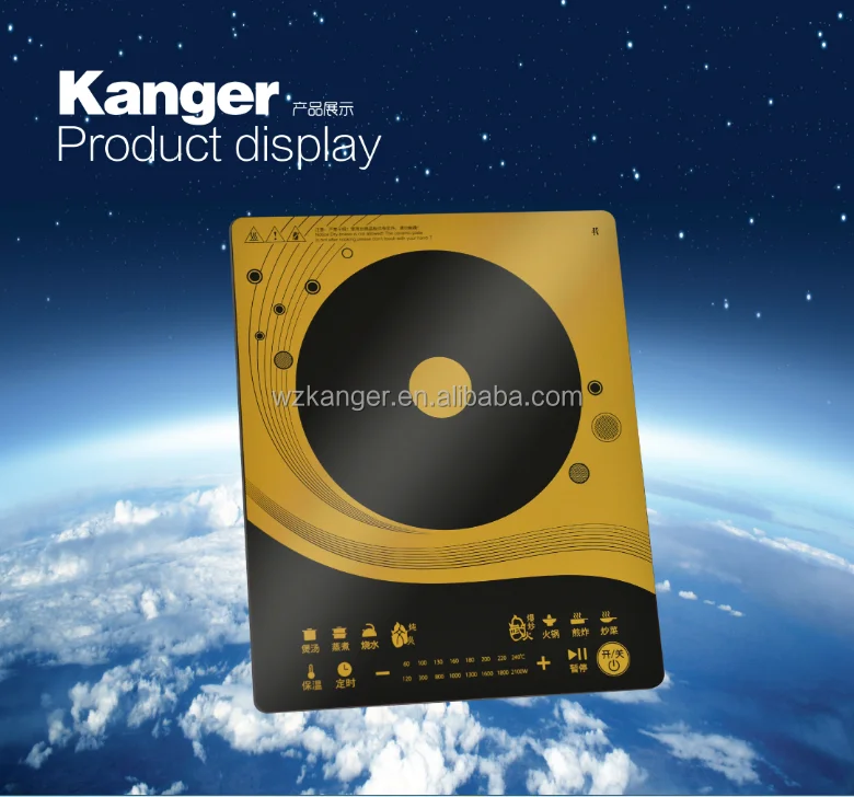 
Kanger Low price best quality Induction cooker spare parts cooktop ceramic glass 
