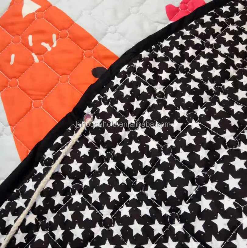 Baby Soft Play Mat Game Blanket Pad Toys Storage Bag Kids Play Carpet Climb Mat Crawling Mat Kids Toys Sundries Pouch