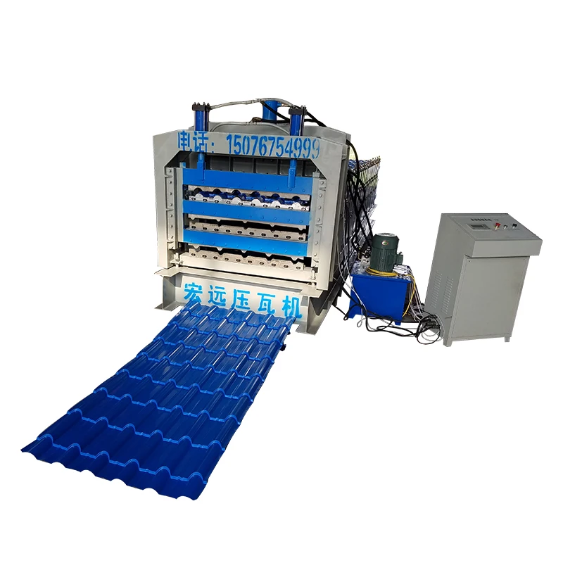 Nice Design Three Layer Metal Panel Roll Forming Machine From Factory in China