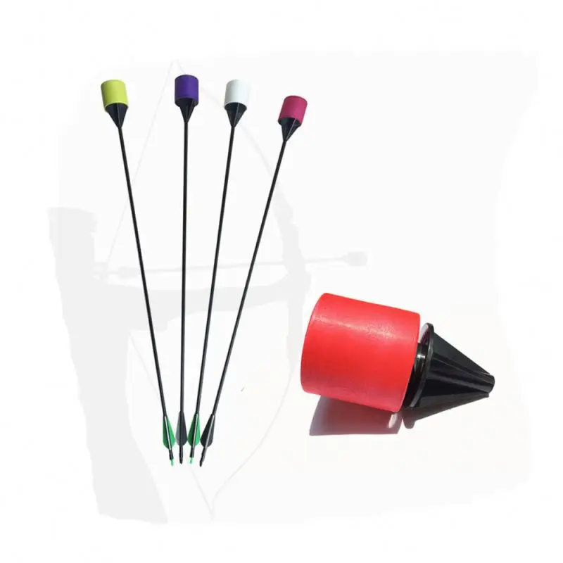  Блант всасывание резина или наконечник из стекловолокна углеродное волокно деревянные стрелы