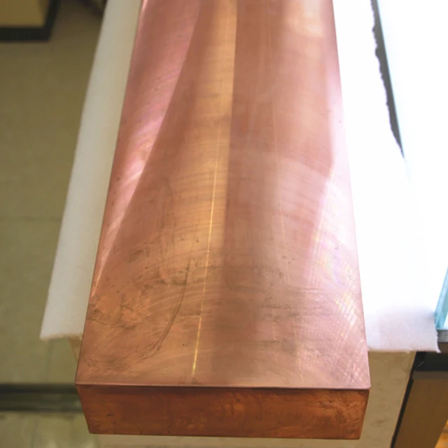 
High pure 99.9999% 6N copper ingot for superconductor and solar energy thin film coating use 