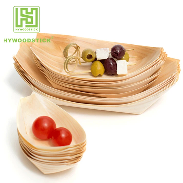 Disposable Sushi Boat Paper Boat For Food Container