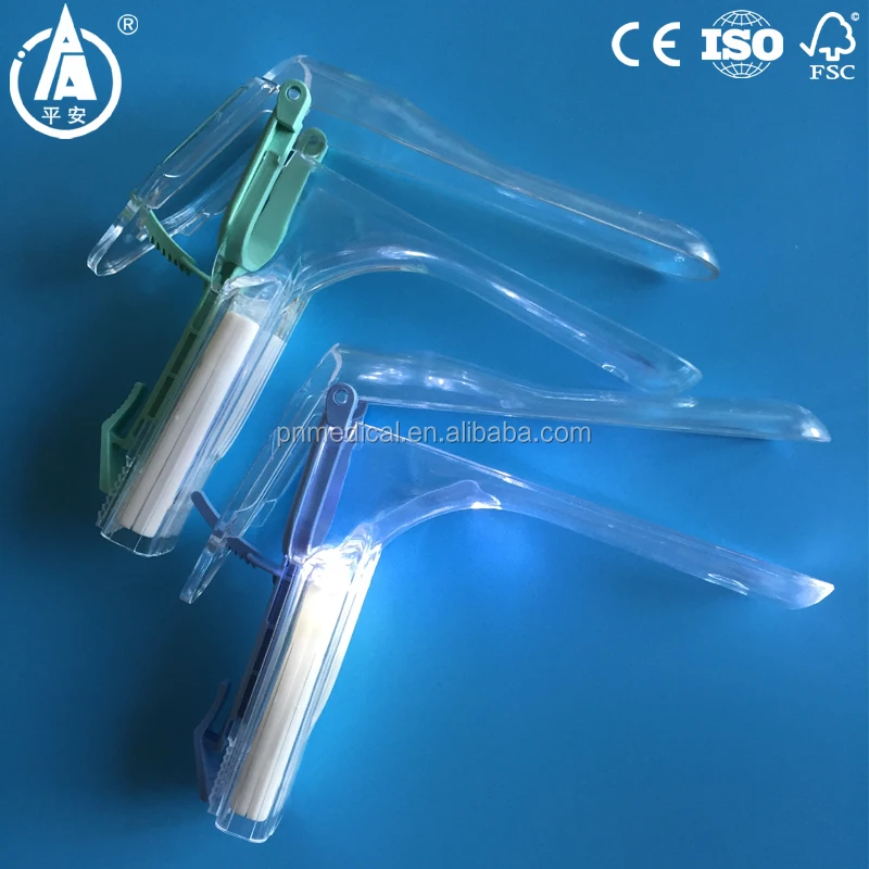Disposable vaginal dilator for medical gyn examination