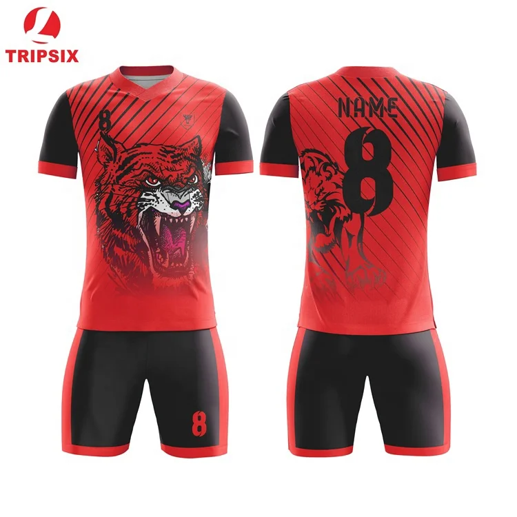 Design Digital Printing Custom Football Jersey New Model Soccer