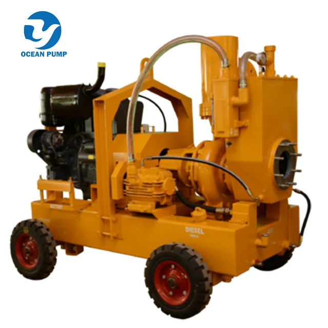 High Quality Dewatering Pumps Diesel Engine Driven