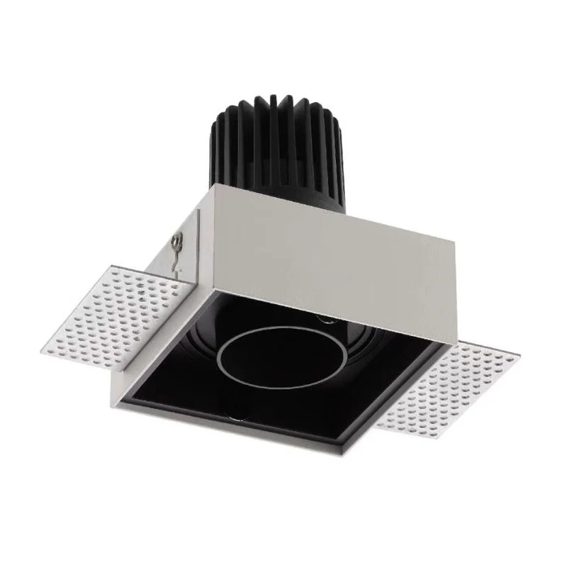 High quality Square lighting CRI 90 95 Single Double triple heads COB LED downlight