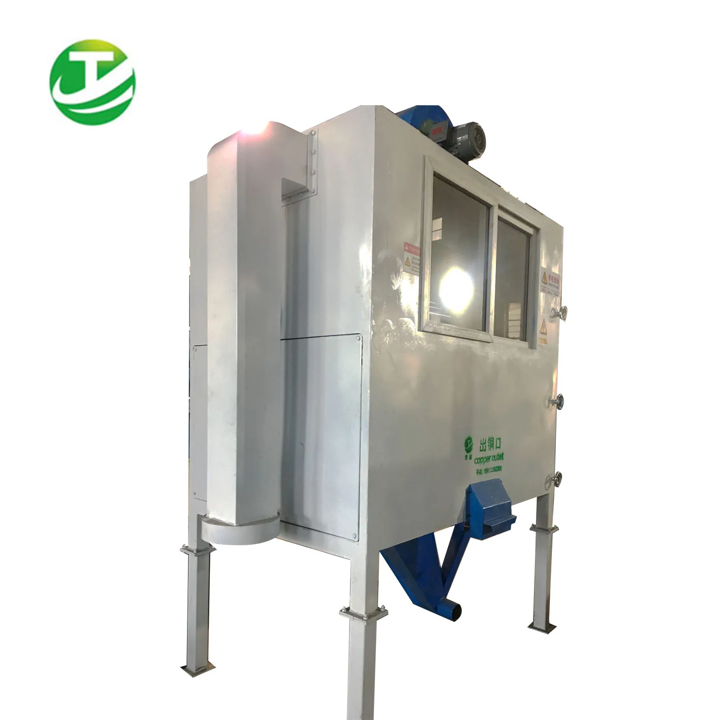 Cable stripping machine Automatic scrap copper cable wire granulator