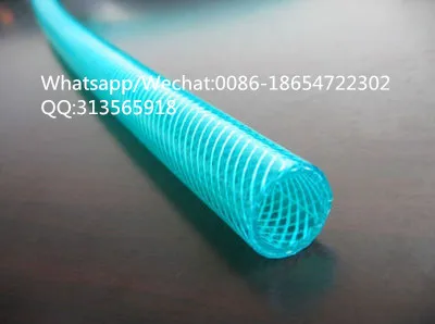 PVC Transparent Hose PVC Fibre Braided Hose PVC Polyester Reinforced Water Hose