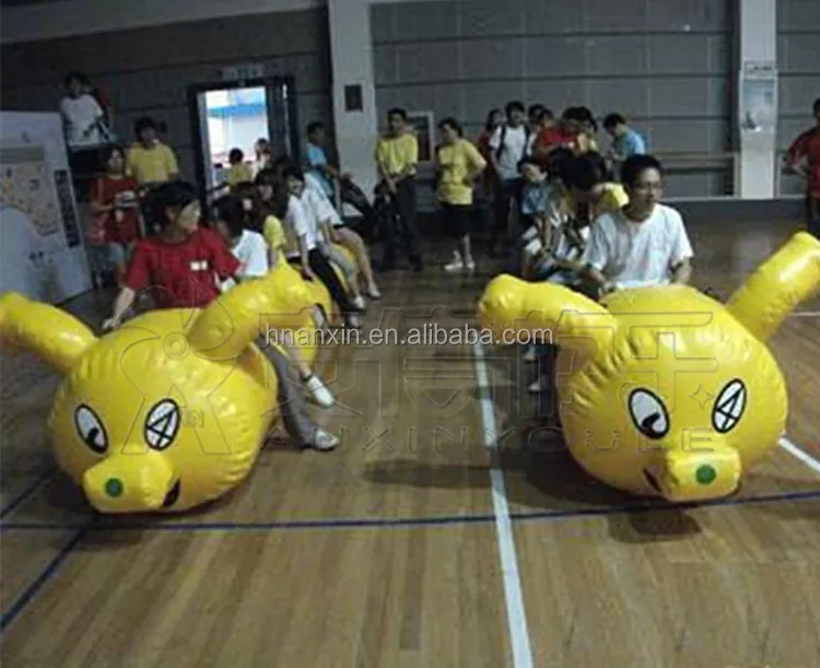 Customized Popular Colorful Inflatable Insect Racing Sports Outdoor Inflatable Games for Team Building