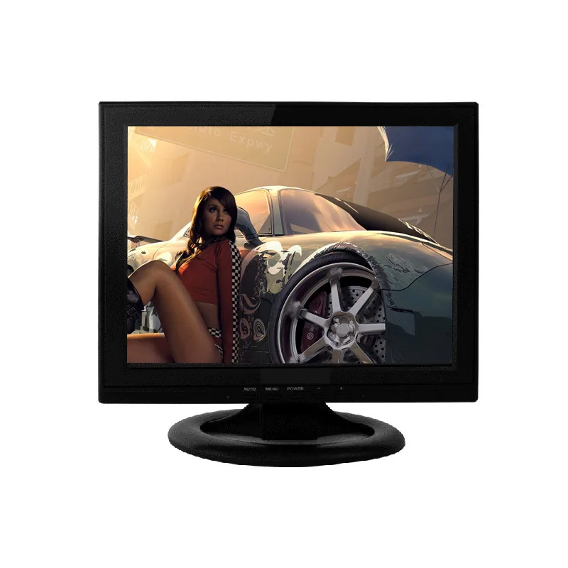 
Screen 14 inch LCD Monitor with VGA DVI 