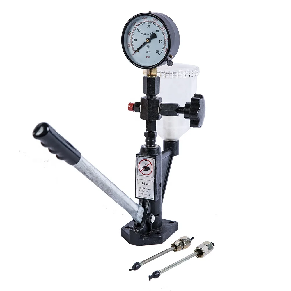 CE ISO Certificate and 1 Year Warranty New Model Diesel injector  nozzle pop  tester PS400A for manual operation