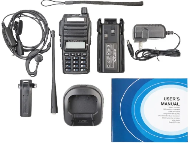 Новый BAOFENG UV-82 с двойной PTT Launch основные любительского радио