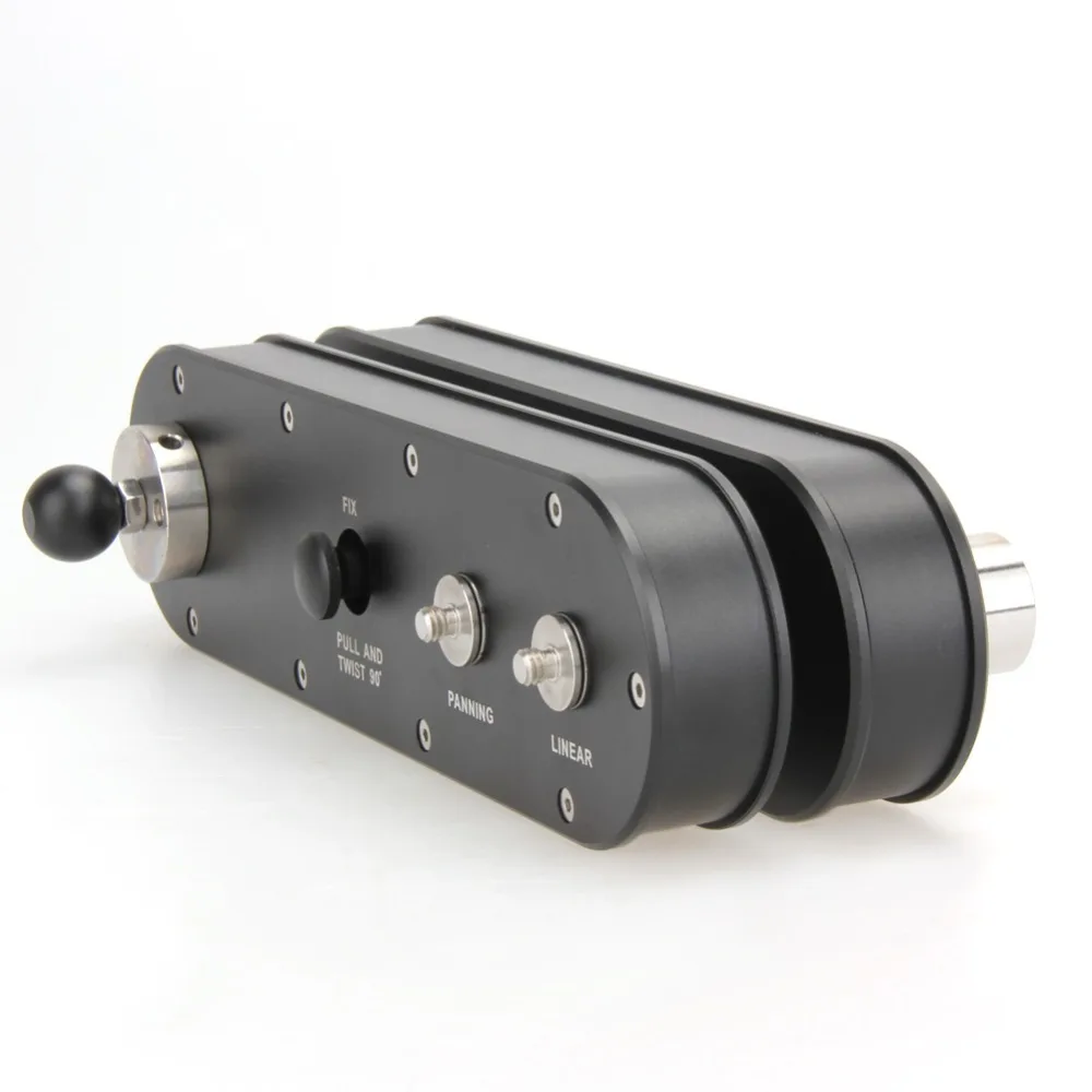 Professional auto panning linear motion 4X slider extension crane for flim shoot jib video camera slider