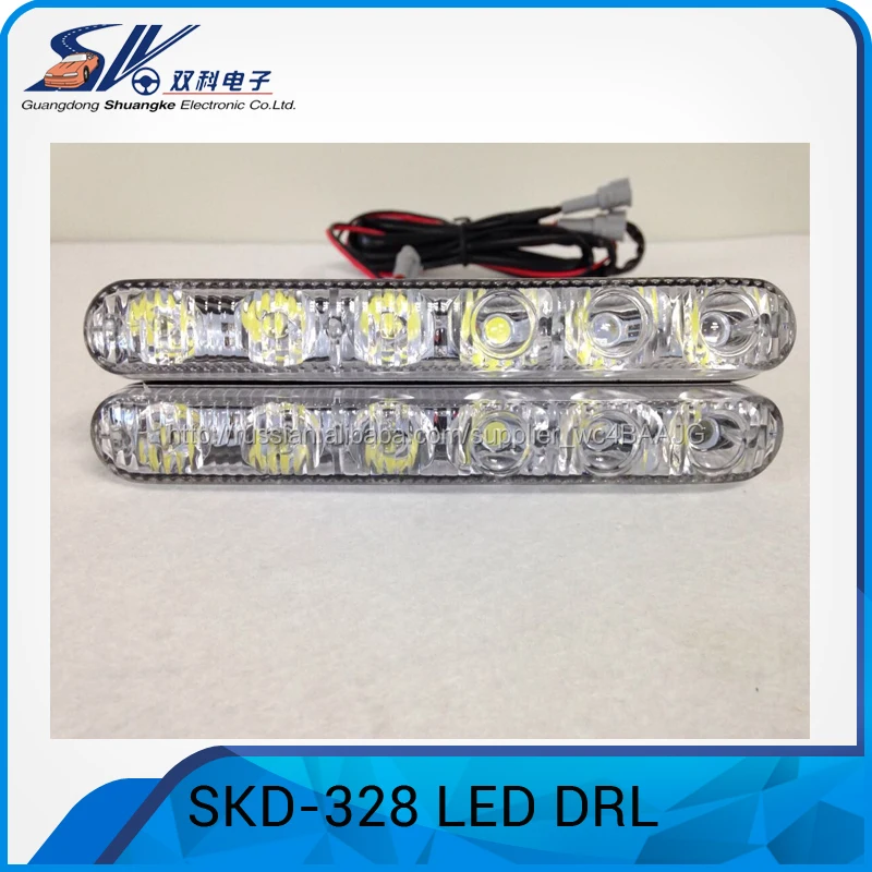 12 В 12 Вт автомобиля из светодиодов DRL время дня дневного света
