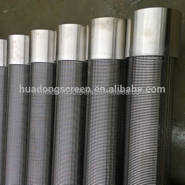 
219*6 water well casing strainer pipe used for drilling wells 