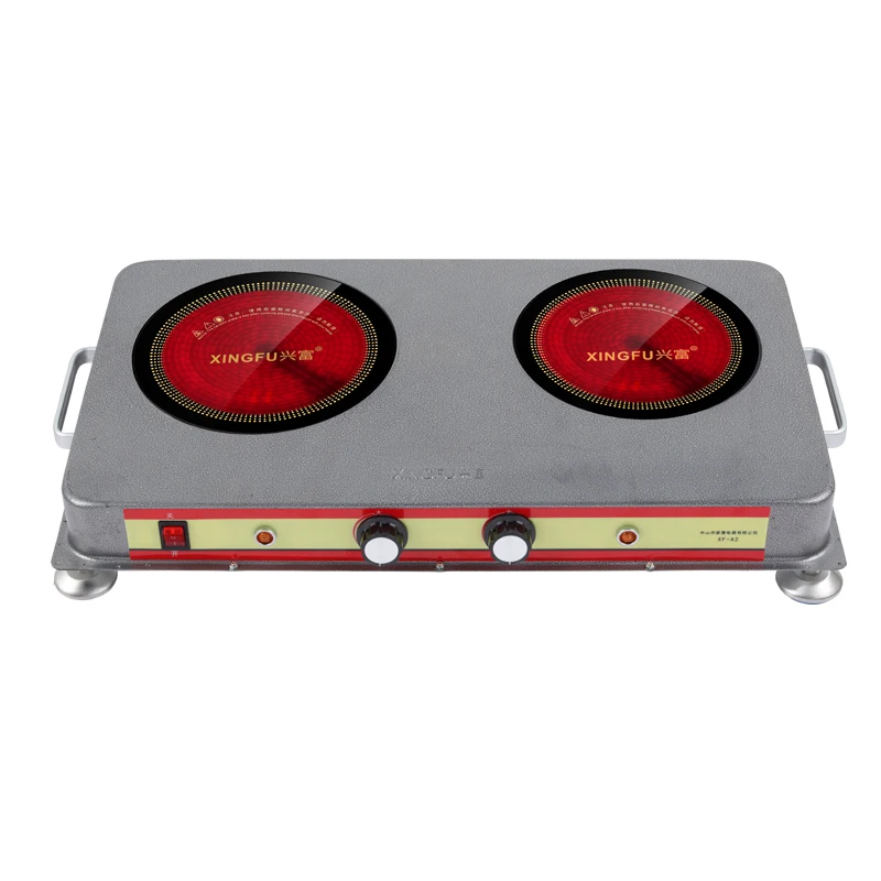 kitchen best selling colour 2 burner  infrared cooker