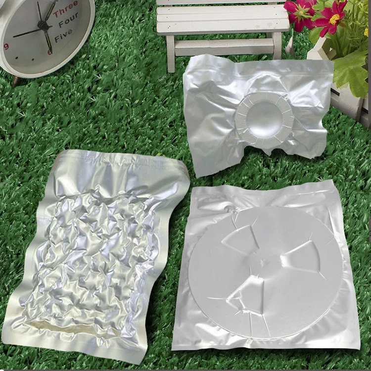 Silver Aluminum Foil Bag Vacuum Sealer Food Storage Package