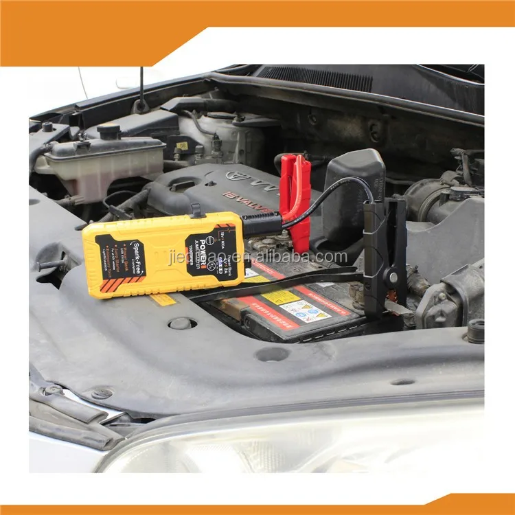 15000mAh Car Battery Charger Pack Jump Starter Multi Function Auto Emergency Power Bank for Starting Car Yellow red blue OEM