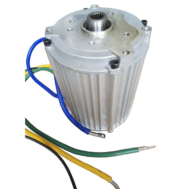3300RPM motor 60V2500W motor 140 sine wave BLDC motor for Electric tricycle