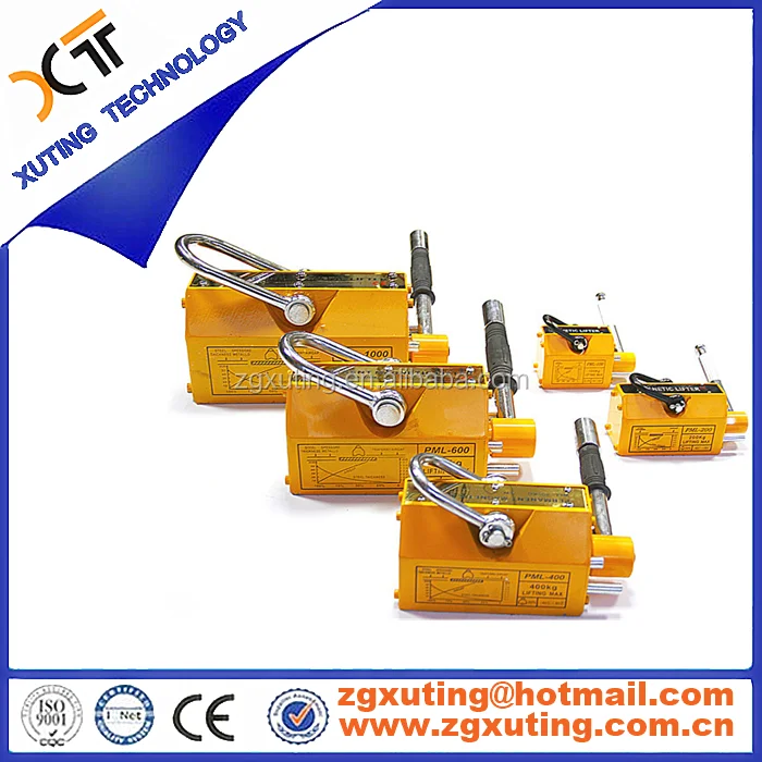 400 KG Neodymium Steel Magnetic Lifter Electric Motor Telescoping Lift Hoist Shop Crane for Metal Lifting