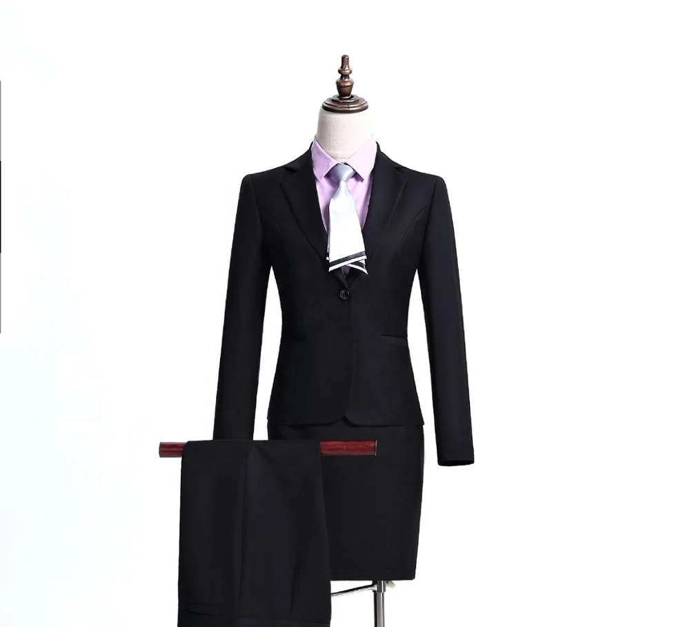 good quality women uniform suit women dresses suit